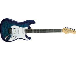 EKO S-350 See Thru Blue Quilted