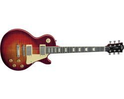 EKO VL-480 Aged Cherry Sunburst Flamed
