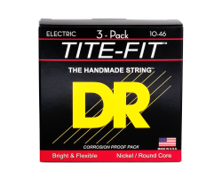 DR Strings Tite-Fit MT-10-3PK