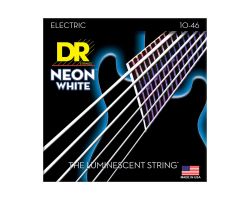 DR Strings Neon White NWE-10
