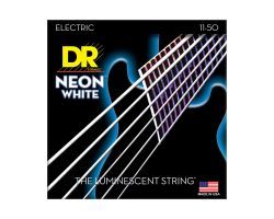 DR Strings Neon White NWE-11